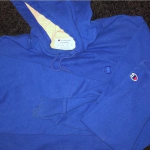 Champion Crop top Hoodie